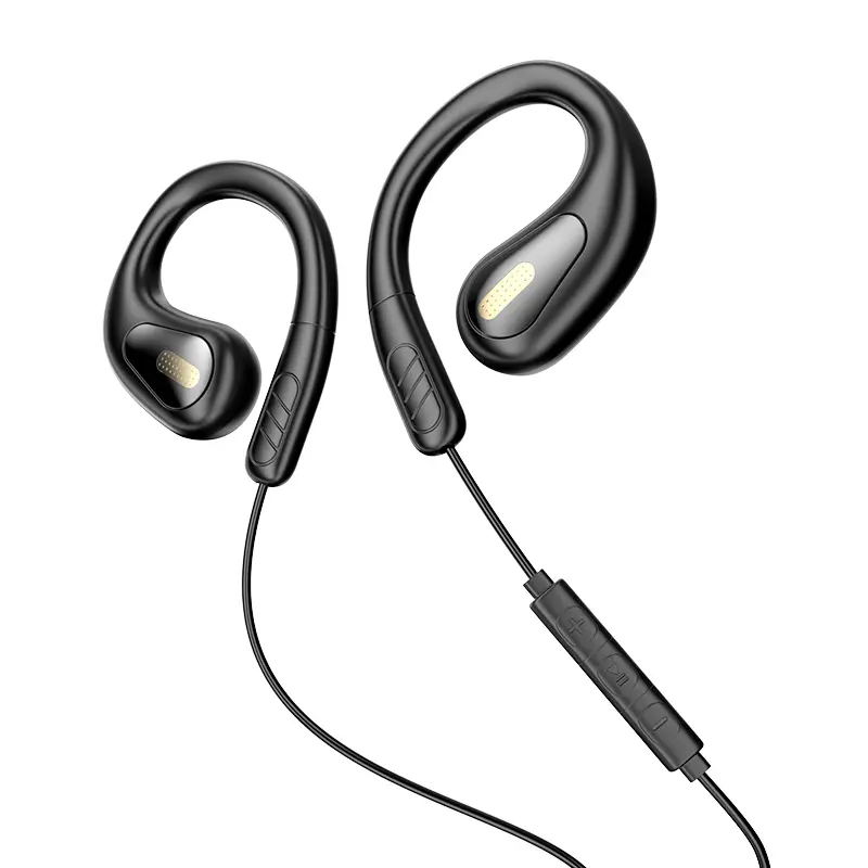 2026 Wired Open-Ear Earphones with 3.5mm Plug, Type-C Plug, Stereo Cable, Built-In Remote for IOS/Android Devices, Audio Control, Music Playback & Phone Calls