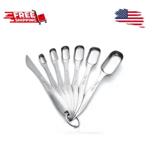 Heavy Duty Measuring Spoons Set Stainless Steel