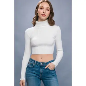 Aurora Pullover Sweater in White
