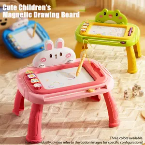 Magnetic Drawing Board for Kids, Magnetic Features, Erasable Colorful Sketch Pad, Learning Doodle Writing Board, Easter Halloween Christmas Birthday Gift