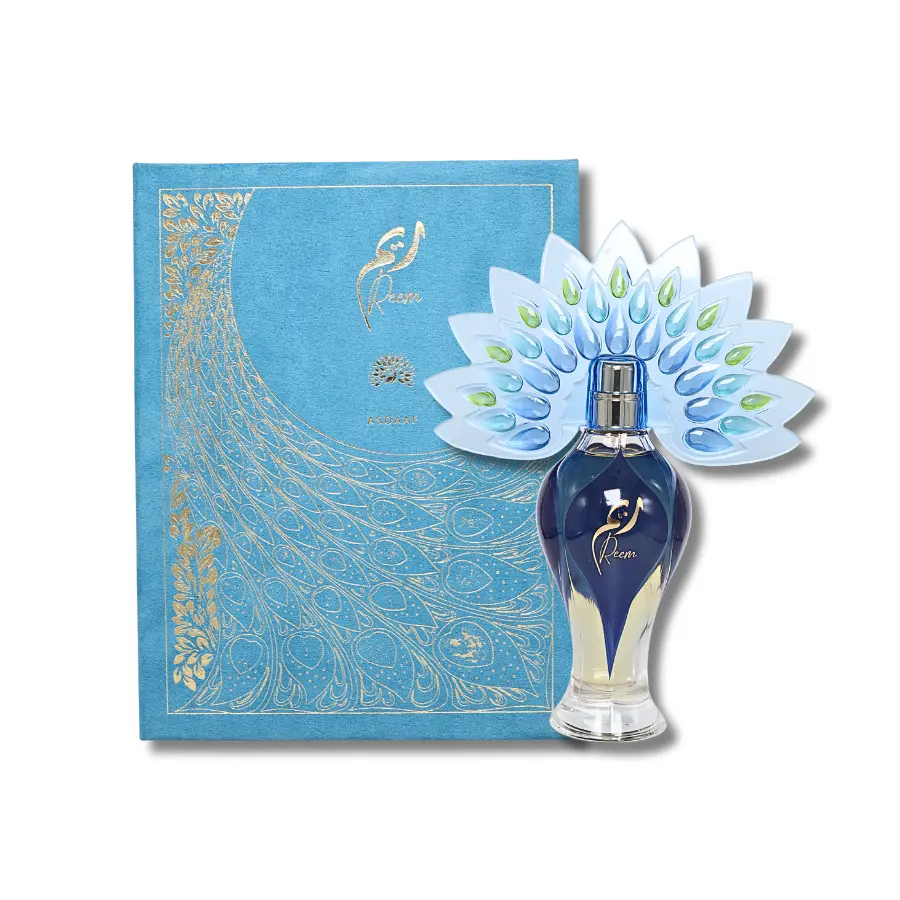 ASDAAF Reem Eau De Parfum, Unisex EDP Body Perfume Spray, Aromatic Scent with Notes of Citrus, Amber, and Musk, 3.4 fl oz (100ml), Liquid, Single Item, Smelling Good, Spray On