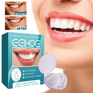 Adjustable Dentures Teeth Temporary  Braces Enhance Aesthetic Imitation Tooth Cover Clip in Veneers Teeth for Teeth Beauty, gap filling, orthodontic denture kit