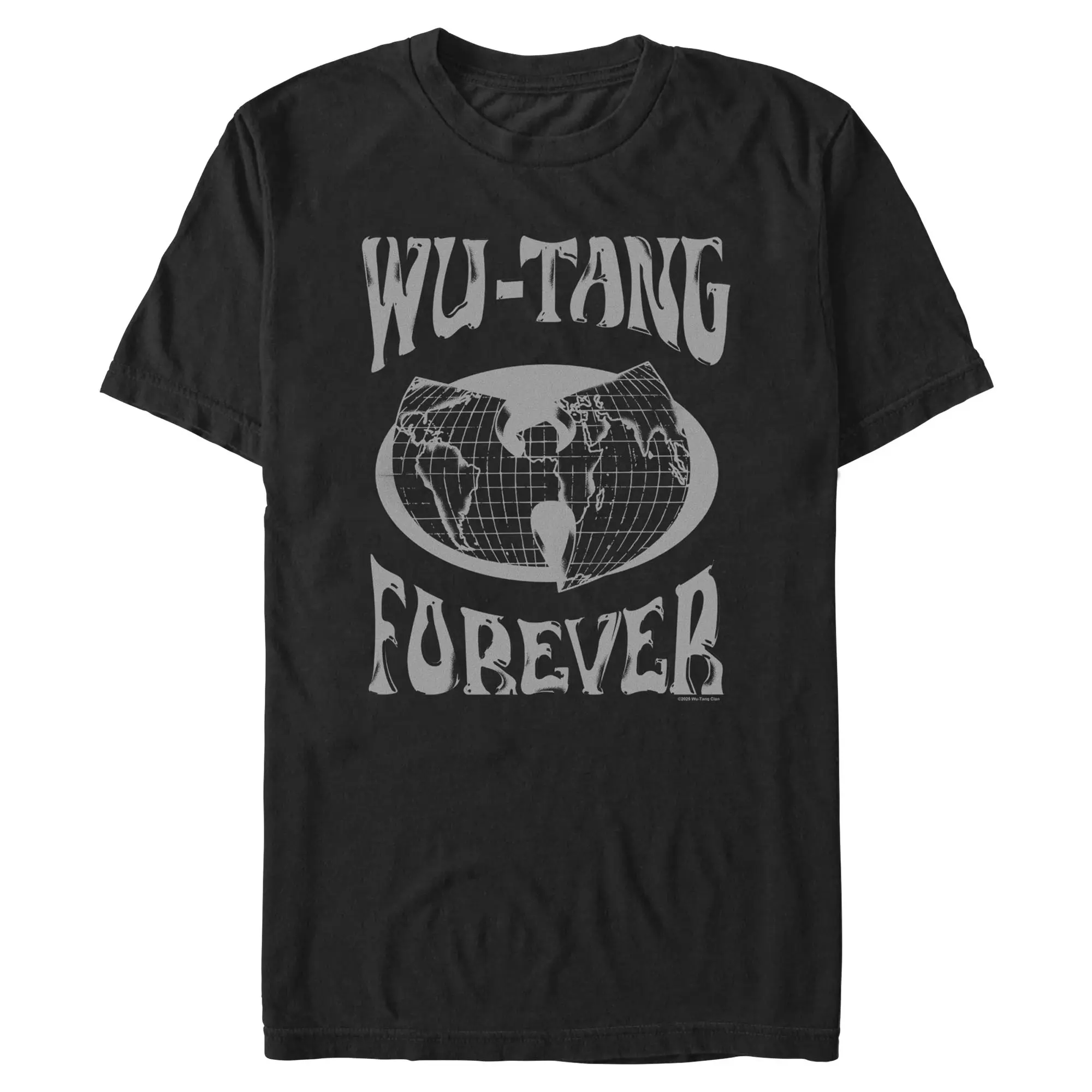 Mens Wu-Tang Clan Worldwide Map Group Forever T Shirt