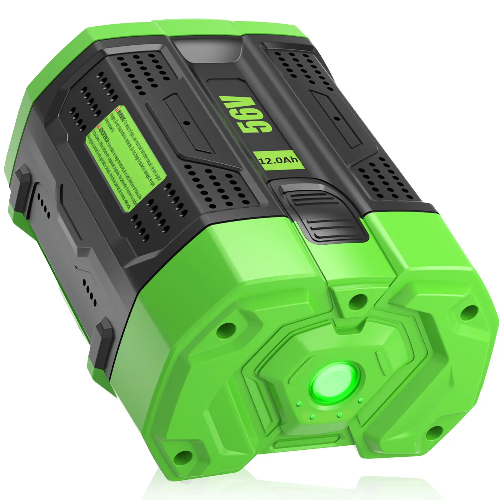 56V 12000mAh High-Capacity Lithium Ion Cordless Tool Battery Replacement for EGO Power+ System, Compatible with Mowers, Blowers, Lithium Ion Battery