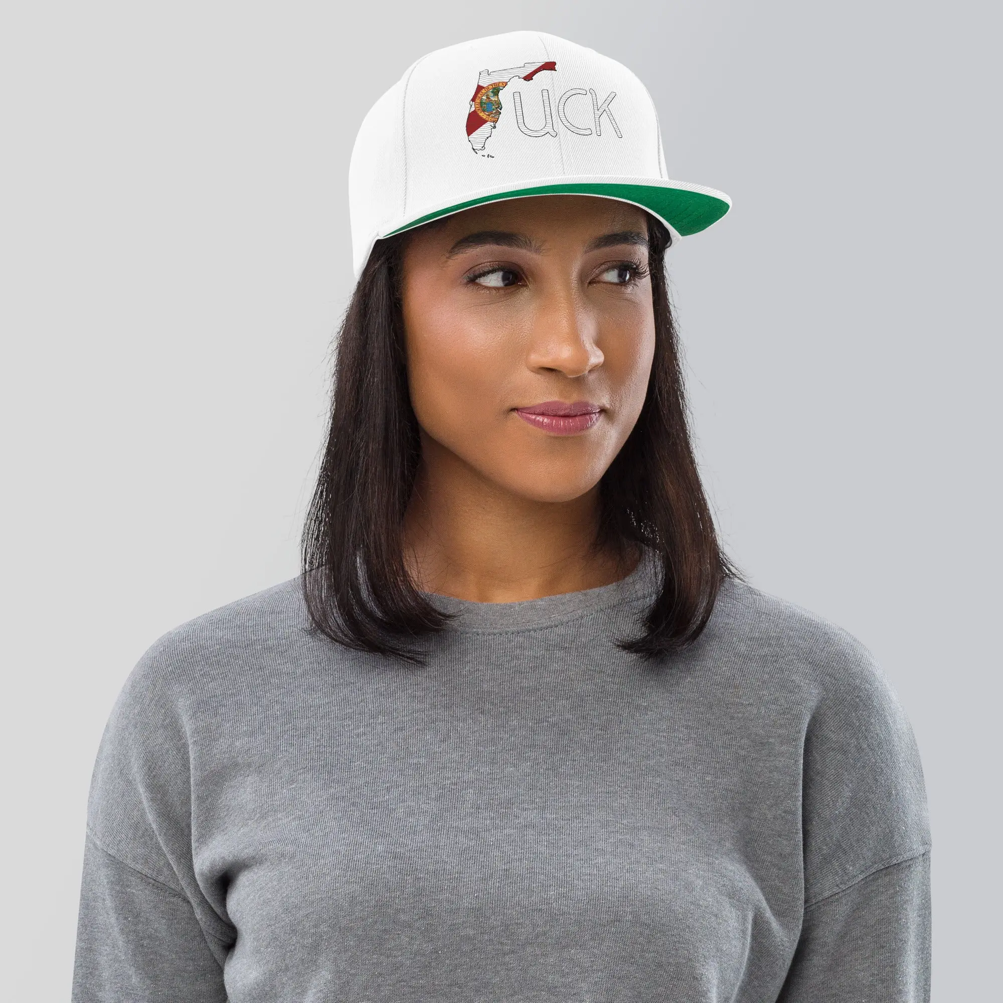 Original UCK Snapback Hat - White Font