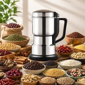 Multi-Function Stainless Steel Coffee Grinder 400W high-power , multifunctional food-grade fast-grinding electric coffee and grain grinder