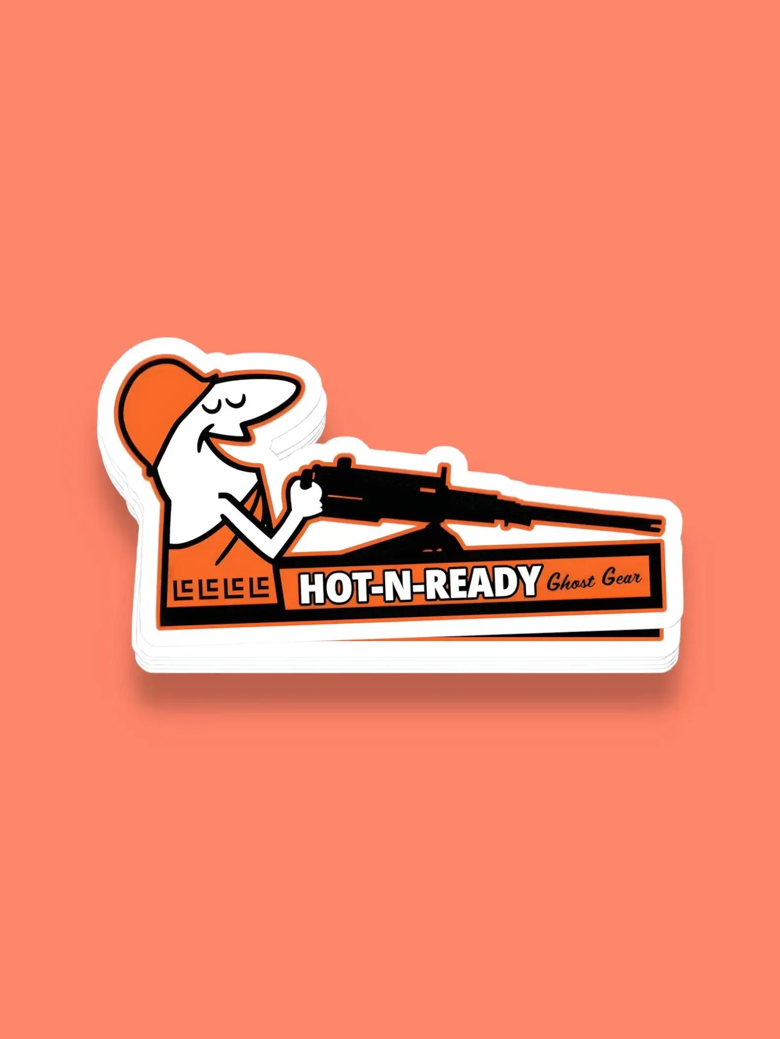 Hot-N-Ready Tactical Meme Sticker | GHOST GEAR EXCLUSIVE