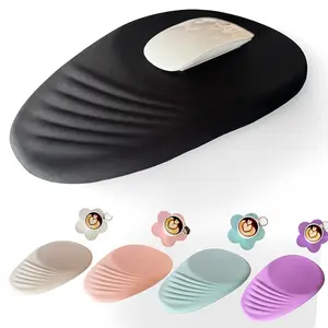 Ergonomic Mouse Pad with Wrist Support, Stepped-Wedge Design, Memory Foam, Carpal Tunnel Relief, Wireless Mouse Pad, Spacious Dimensions (11.4x7.8 Inch, Goldenrod)