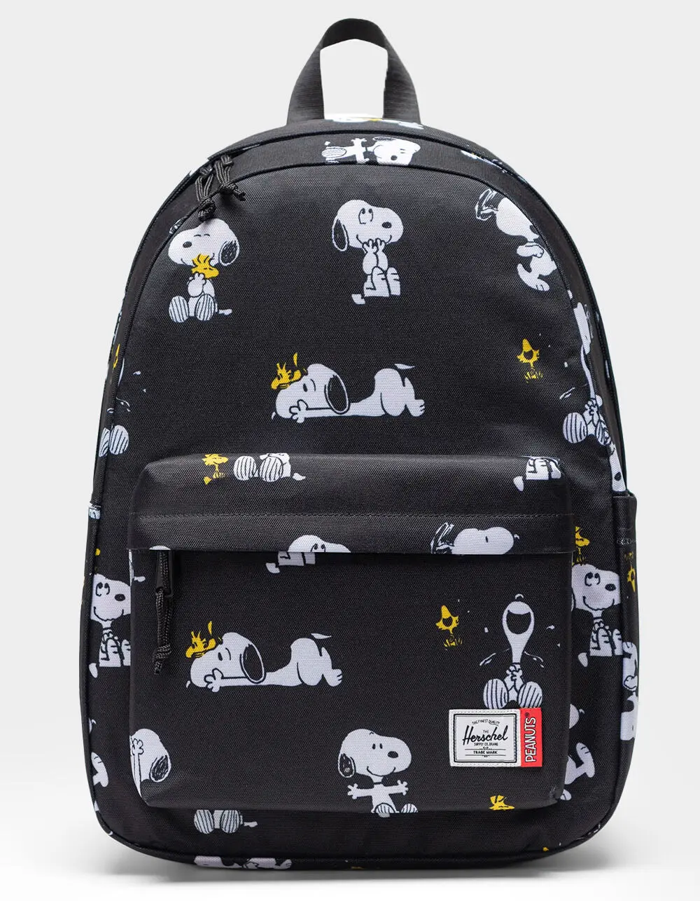 HERSCHEL SUPPLY CO. x Peanuts Snoopy And Woodstock Classic Backpack, Snoopy Woodstock Black