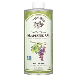 La Tourangelle Expeller-Pressed Grapeseed Oil, 25.4 fl oz (750 ml)