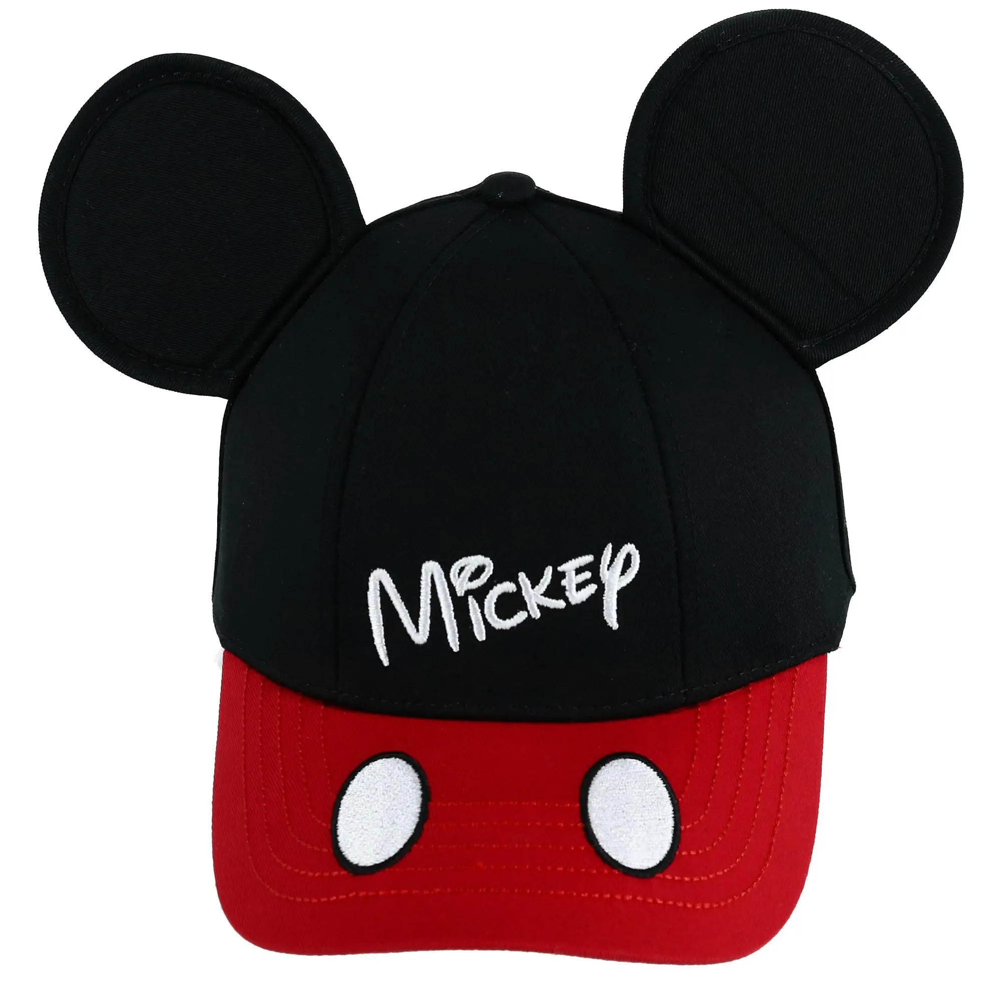 Jerry Leigh Disney Kids' Mickey Mouse Baseball Cap with 3D Ears, Baseball Caps