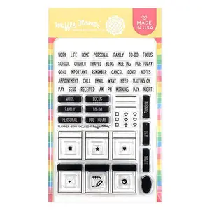Planner: Stay Focused Stamp Set