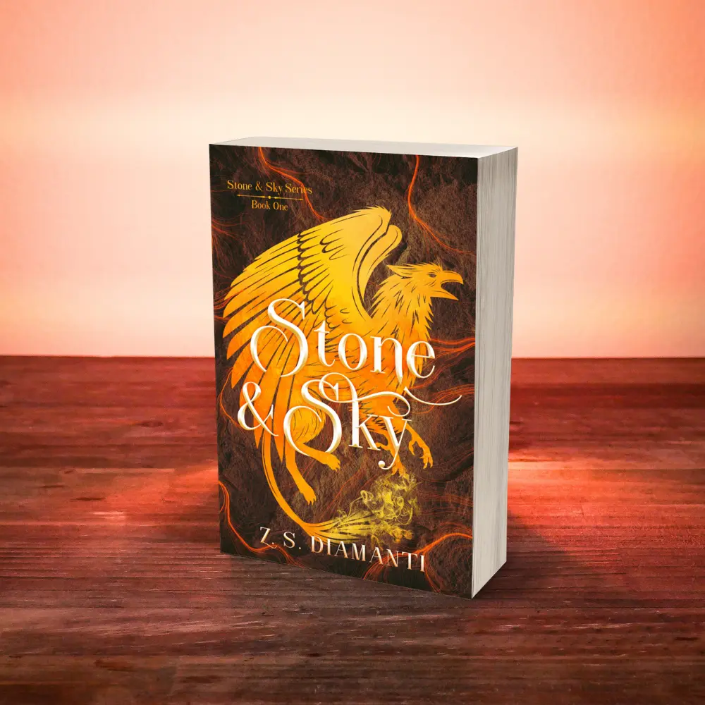 Stone & Sky (Signed Paperback) - Epic Fantasy Story by Z.S. Diamanti - Book 1 in the Stone & Sky Series - Perfect for Adventure, Magic, and Fun World Of Finlestia Family