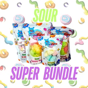 Freeze Dried Candy Crunchy Sour Super Bundle freeze-dried candy