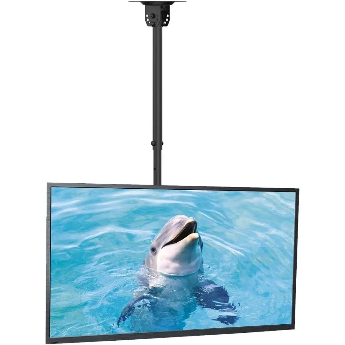 Suptek Ceiling TV Mount, Suspension TV Stands & Wall Brackets for 26-65 inch LCD LED Plasma Panels, Max VESA 400x400mm, 45kg/100lbs Load Capacity, Height Adjustable (MC4602, MC5602), Mount Tv Stands & Wall Brackets