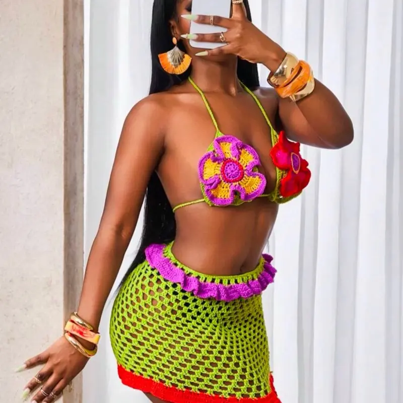 Two piece crochet set Two piece crochet set