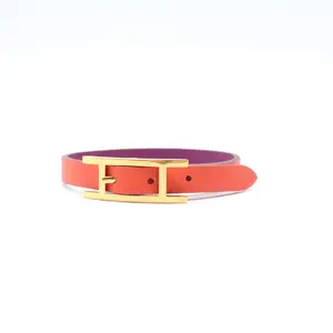 Pre-owned Hermes Behapi Double Tour Bracelet W21589