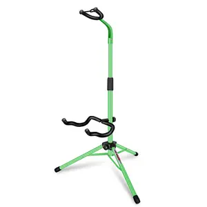 5 Core Guitar Stand Floor Adjustable Heavy Duty w Neck Holder for Acoustic Electric Classic Bass