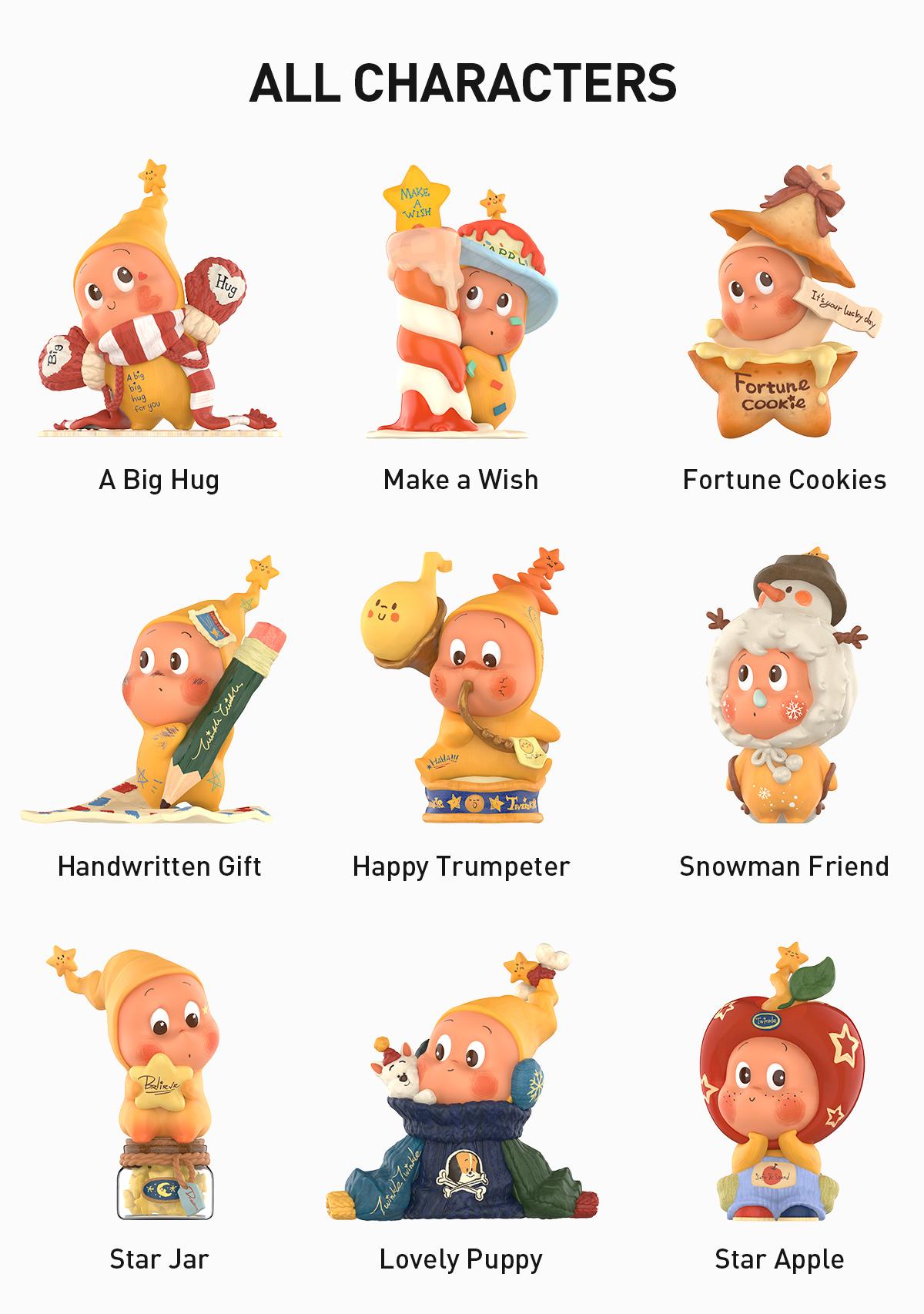 POP MART Twinkle Twinkle The Gifts From Stars Series Figures, Blind Box, Mystery Box