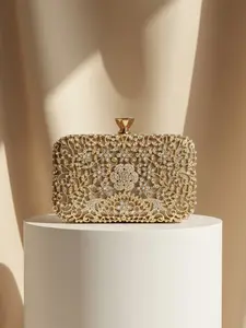 Elegant Rhinestone Floral Evening Bag for Women, Fashionable Party Handbag, Square Clutch Purse, Perfect for Weddings, Proms, Birthdays