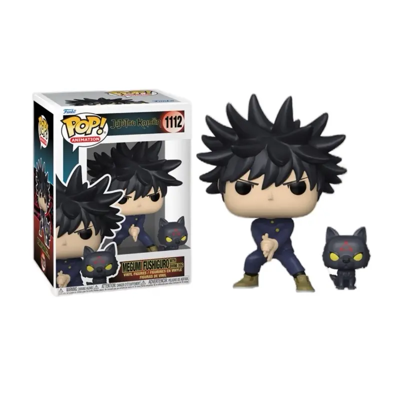 Funko Pop! Megumi Fushiguro #1112 (Jujutsu Kaisen) Vinyl Figure - Anime Fan - Collectible Figure anime figure