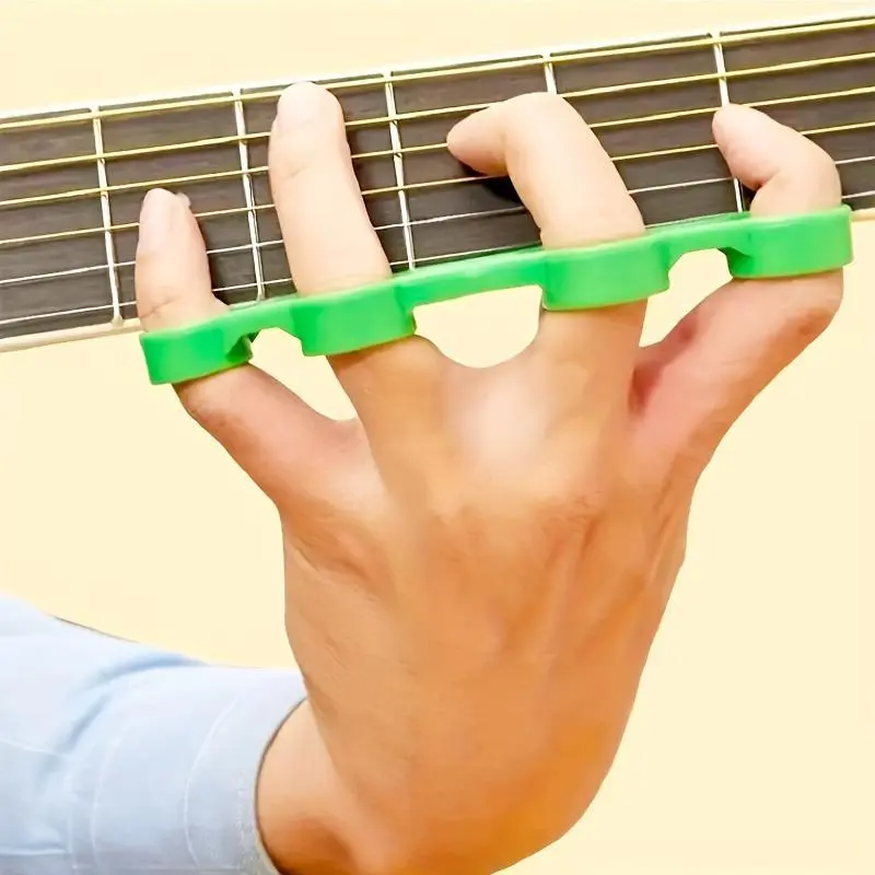 Guitar Finger Exerciser, Guitar Chord Trainer, Finger Strengthener, Music Accessories for Guitar, Bass, Piano, Keyboard
