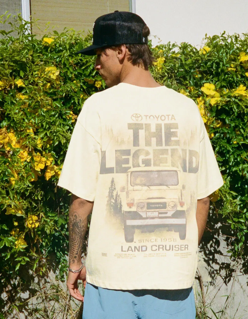 TOYOTA Land Cruiser Legend Mens Boxy Tee
