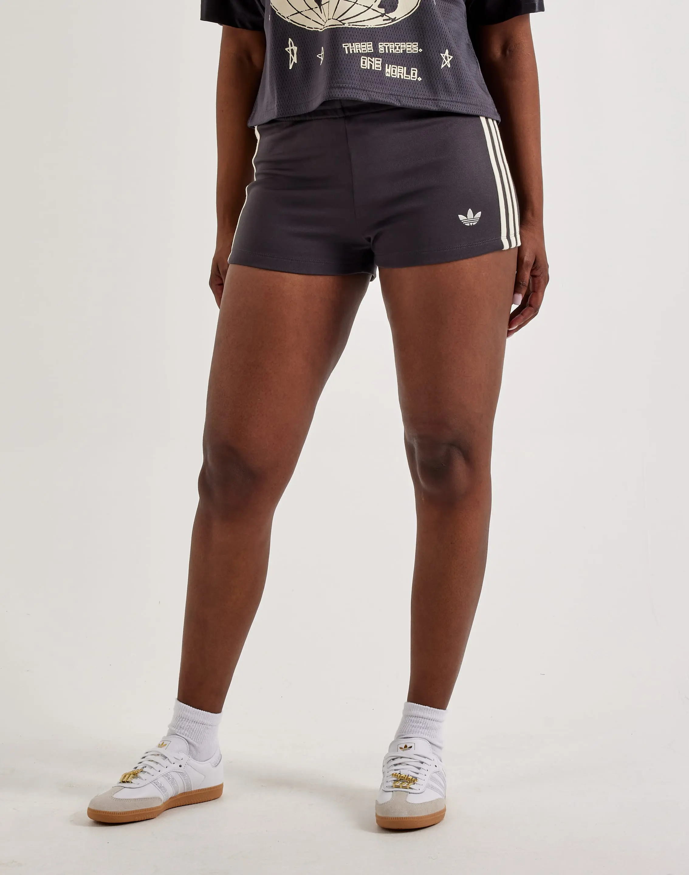 Womens Adidas GFX Track Shorts