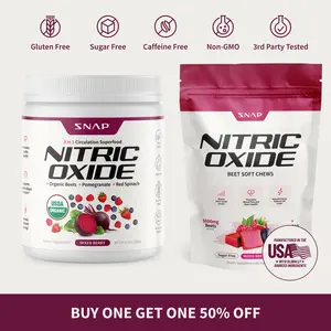 Snap Supplements - Nitric Oxide Berry Powder + Nitric Oxide Beet Chews