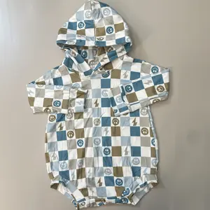 baby boy clothes boy winter bubble hoodies romper