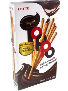 LOTTE TOPPO VANILLA PRETZEL SNACK
