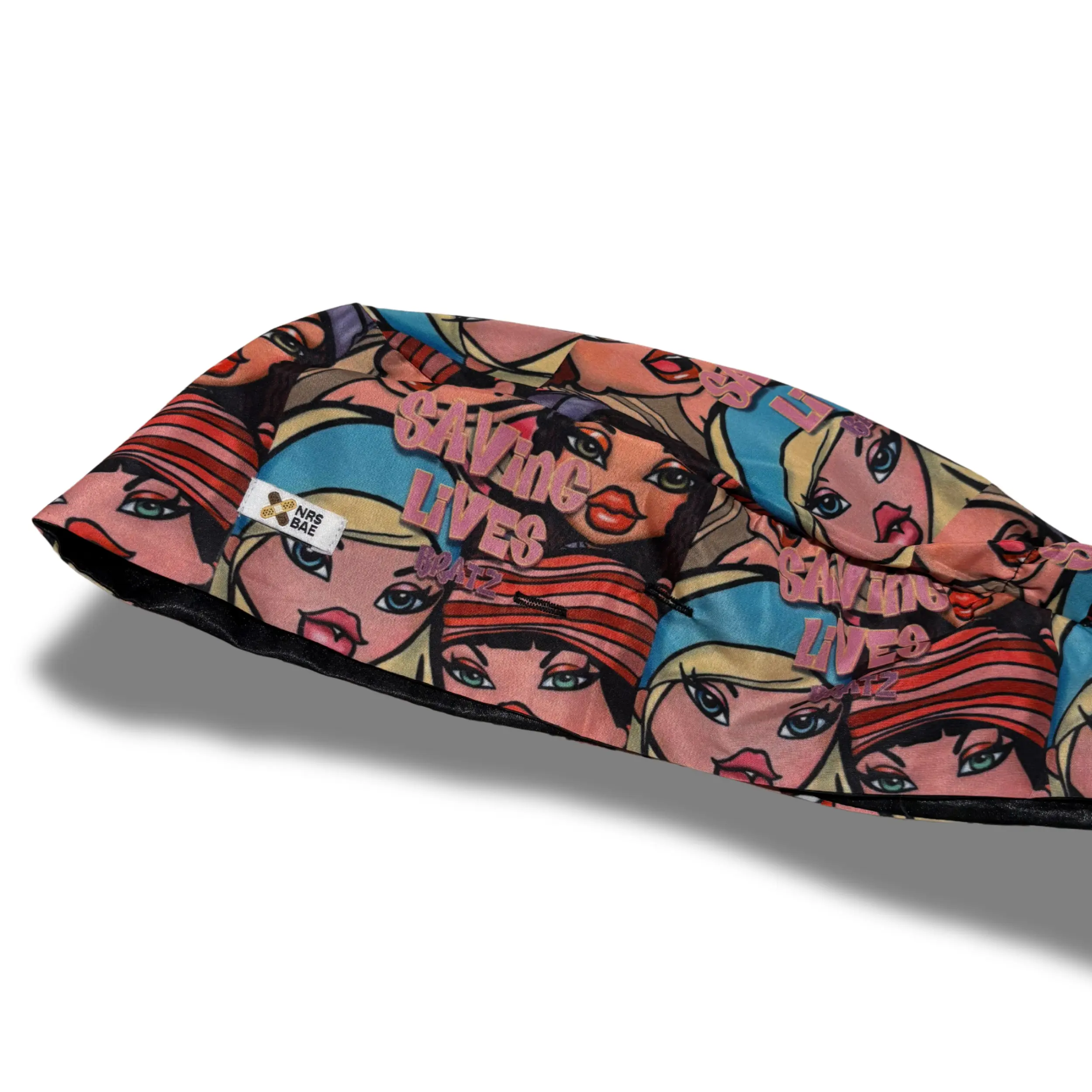 NRSBAE | Bratz Surgical Cap | Nurse Accessories | Satin Lined Scrub Cap