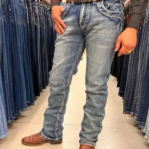 Men western jeans
