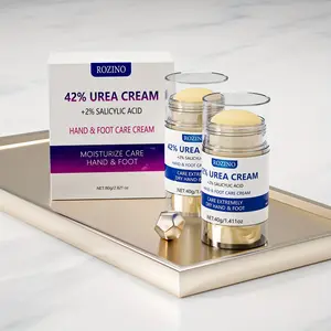 Rozino 42% Urea Cream with 2% Salicylic Acid| Moisturize Repair Smooth for Extremely Dry Hands & Feet| 40g/1.411oz All-Body Care