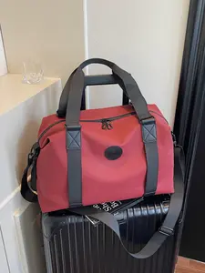Travel Duffle Bag Lightweight Dry Wet Separated Large Capacity Shoulder Crossbody Luggage Storage Bag Handbag Fashionable Duffel Bag for Business Sports Fitness