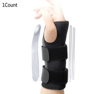 Unisex Thumb Hole Design Adjustable Wrist Brace, Sporty Wrist Support for Carpal Tunnel Relief Night Support, Sports Support Wristband for Women & Men, Wrist Wraps