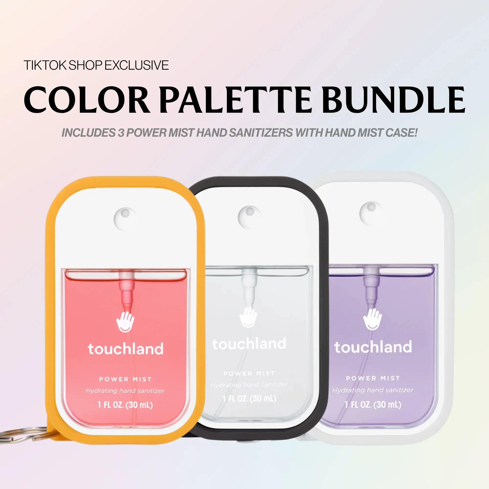 Touchland Color Palette Hand Mist Bundle