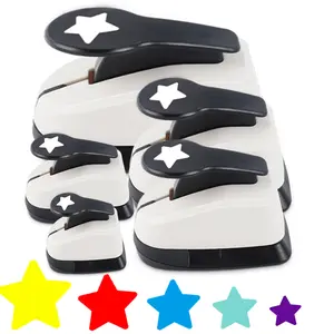 Mini Punch, Creative Portable Punching Tool, DIY Craft Cutting Tool for Scrapbooking, Card Making, Gift Wrapping, Home Office, Office Stationery, Office Accessories