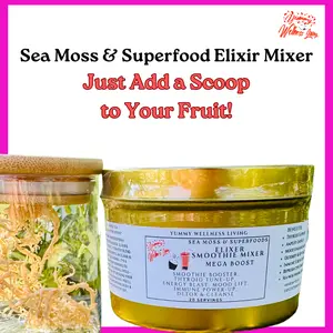 {Sea Moss & Superfoods} Elixir Smoothie Mixer ~ Mega Booster