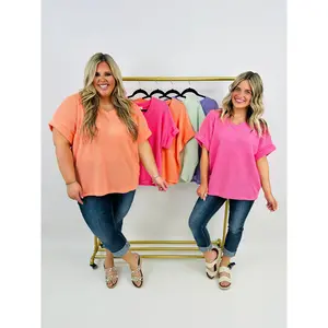 Fade Into Summer Top in Multiple Colors!