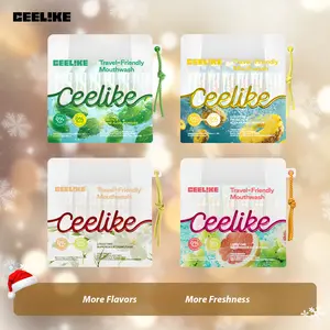 CEELIKE Mouthwash Value Set, Large Capacity, Travel-Friendly