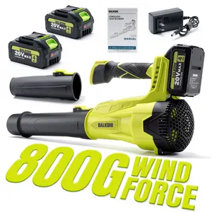 Balkoni Cordless Electric Leaf Blower 160MPH Brushless Lightweight Extension Nozzle for Lawn Driveway Yard Tool Dad Husband Gardening Gifts