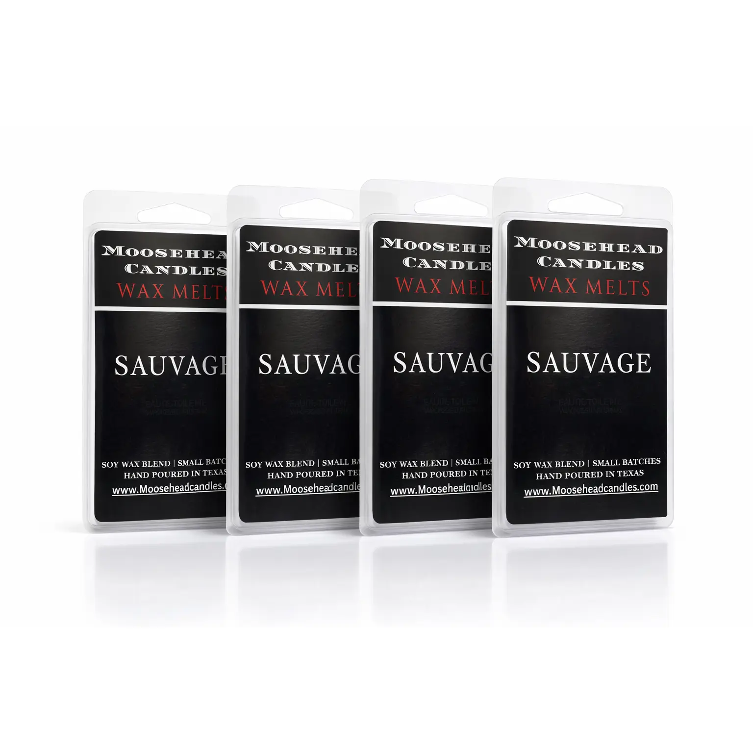 Savage Inspired Wax Melts | Strong Long Lasting Luxury Home Fragrance | Hand Poured Soy Blend Wax Cubes | Masculine Cologne Scent | 24 Highly Scented Wax Cubes by Moosehead Candles