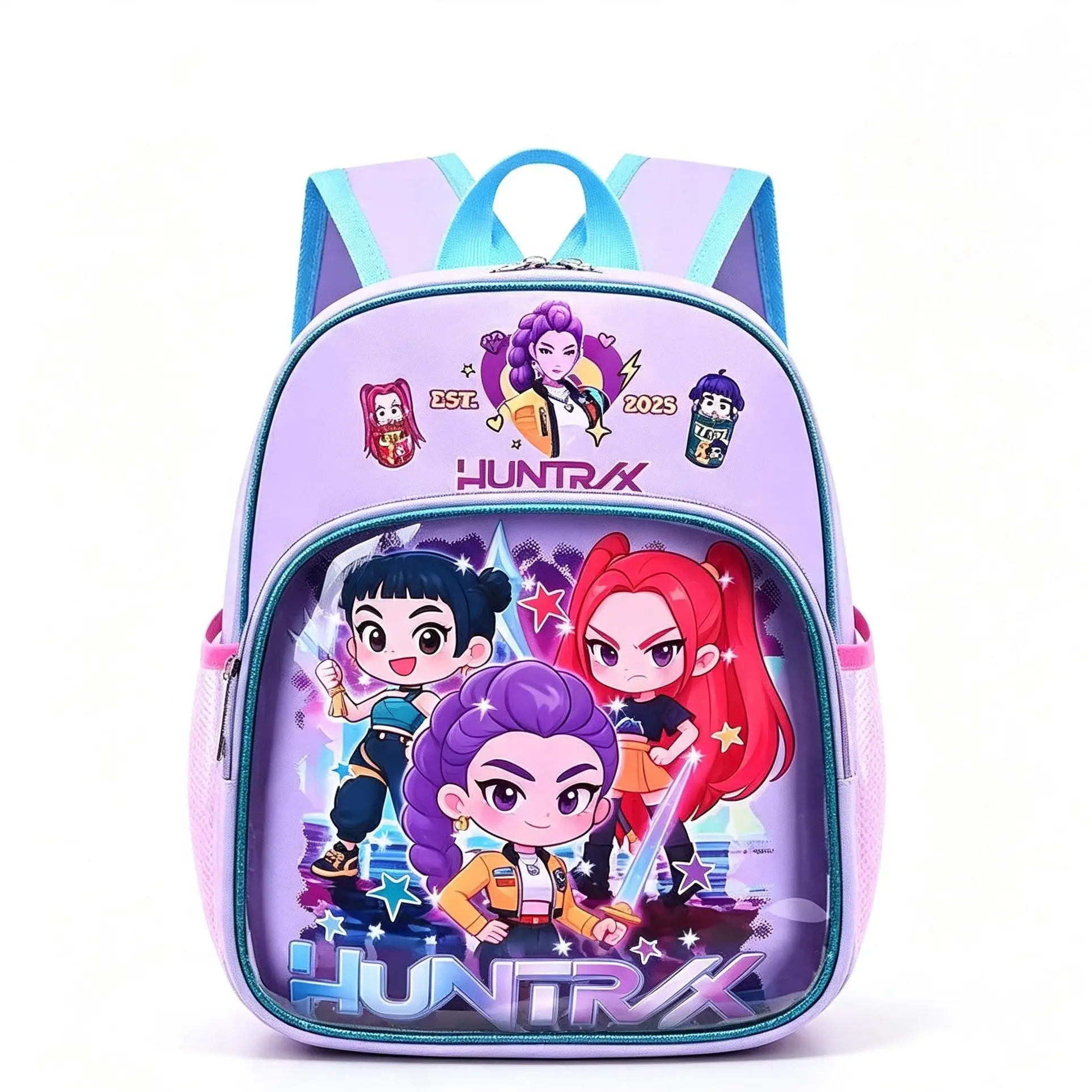 New lightweight, ergonomic, and stylish cartoon mini backpack for kindergarten-aged boys and girls.