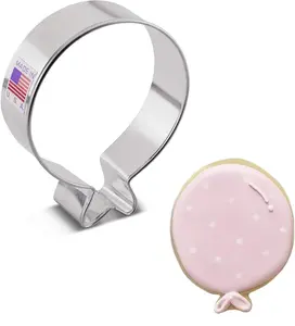 Balloon Cookie Cutter 3 3/8"
