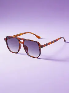 Unisex Vintage Tortoiseshell Pattern Sunglasses, Trendy Casual Sunglasses for Everyday Use, Fashion Accessories for Outdoor Activities