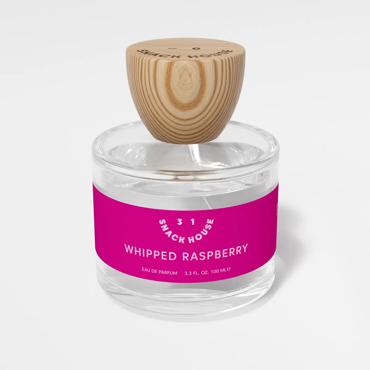 Snack House Whipped Raspberry Eau de Parfum | 100ml | Gourmand Perfume | Red Currant, Raspberry, Musk, Vanilla | Fresh Scents for Spring & Summer
