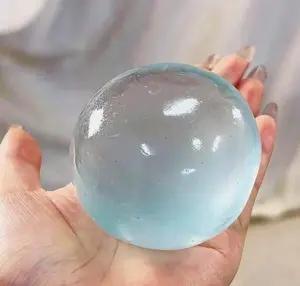 1PC  Quick Rebound Blue  Squeeze Ball,  Round Maltose Stress Relief Toy, Ideal for Holiday, Birthday, Easter, Halloween, Christmas & Party Favors