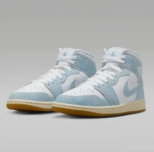 Jordan 1 Mid Denim (Women's) HQ2005-100 New