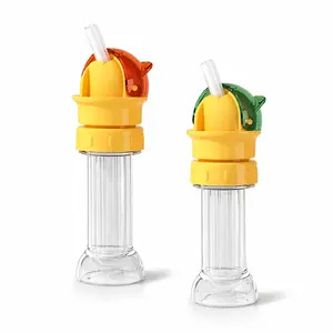 2-in-1 Bottle Cap with Straw – Fits 28mm & 35mm Bottles ,Spill-Proof Cute Drinking Lid,Universal Dual Size Bottle Cap with Straw – Fits Water & Soda Bottles